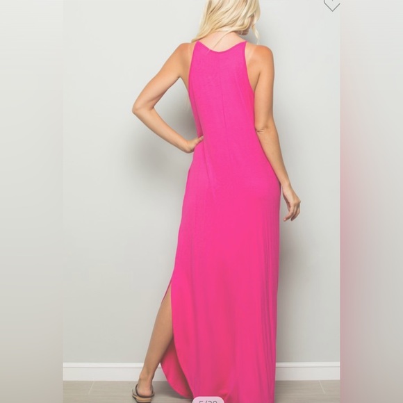 Pink maxi dress - Picture 2 of 6